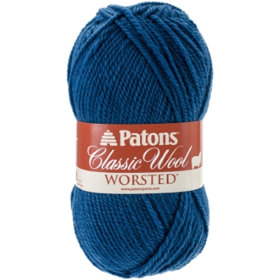 Patons Classic Wool Yarn, Navy Blue